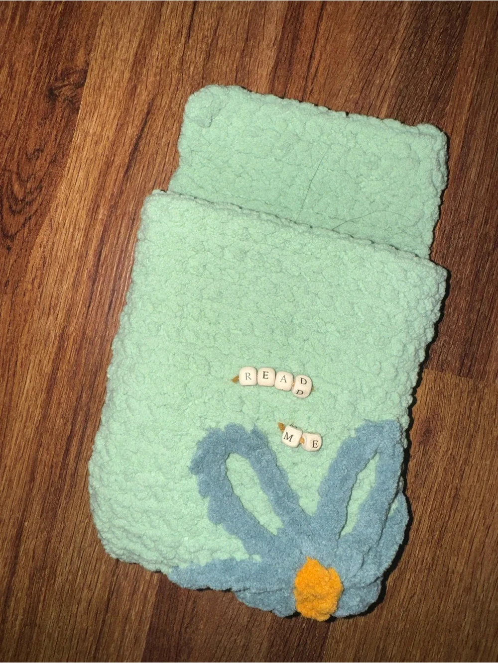 Chunky Mint Green Kindle Sleeve